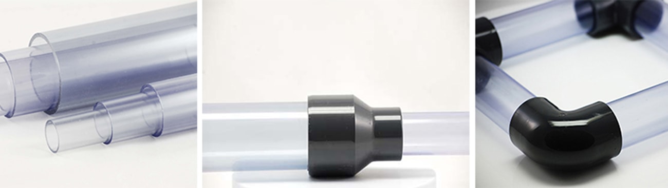 Transparent pvc online